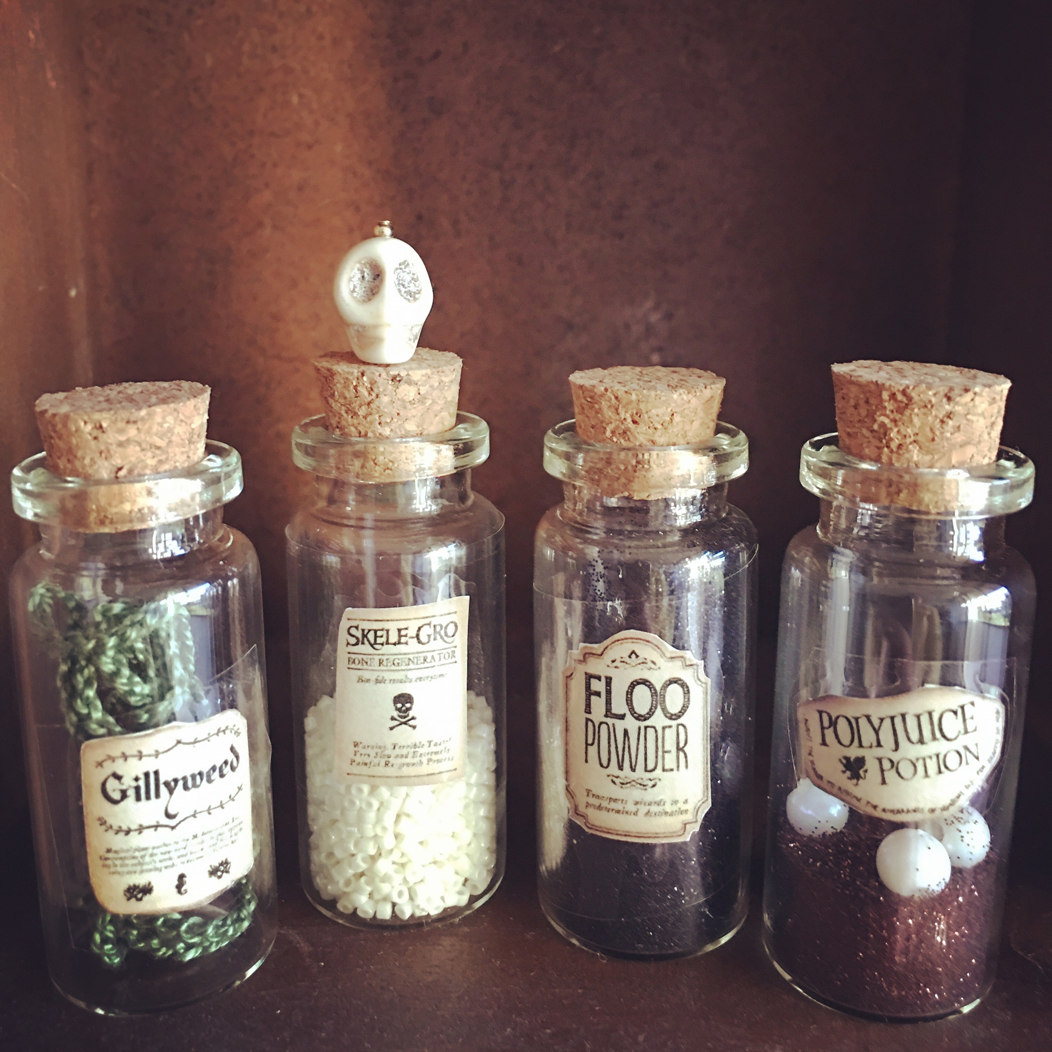 Potion Spice Labels - Harry Potter DIY 