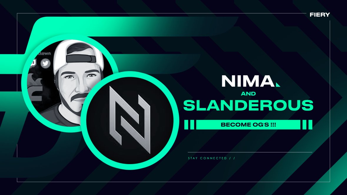Bluw_media's tweet photo. We're opening a new role in the fiery family👀
Since @NimaFTN is retiring and @SlanderousClown is lacking time to create content on a daily/weekly basis,
We decided to open an OG role because we couldn't imagine getting rid of these 2 awesome lads💙
#FieryWanted https://t.co/DyxxBlwet2