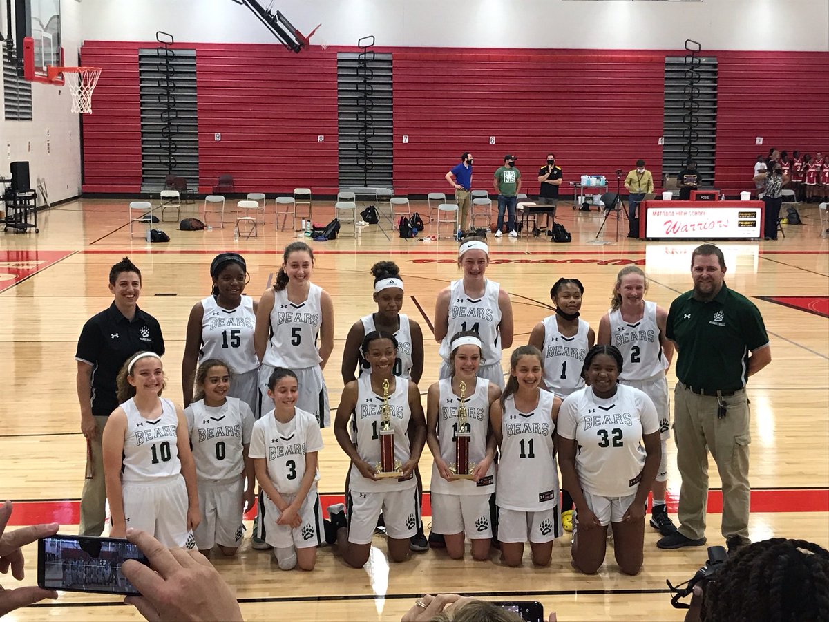 We are so proud of our BBMS Girls Basketball Bears - Regular Season and Tournament Champs!  Way to go!  #BBMSbearlife #oneCCPS