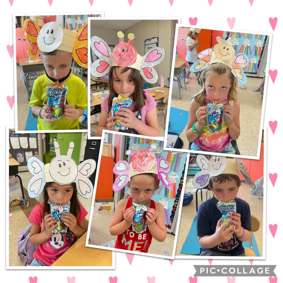 MrsBanksJCS's tweet photo. Little butterflies “drinking nectar” Thinking like scientists and learning about biomimicry! https://t.co/3lclTD8P88