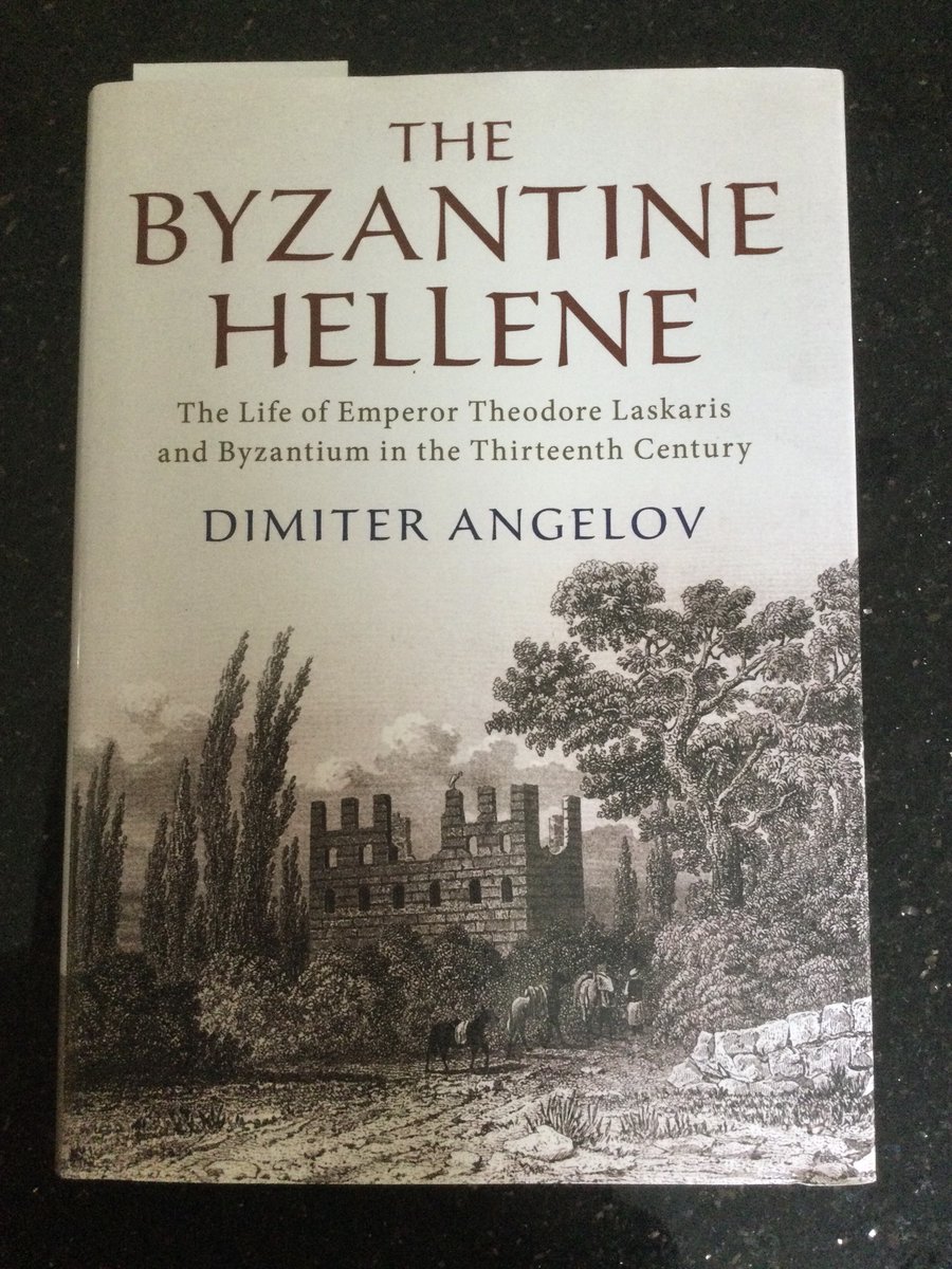 RuncimanAward's tweet photo. We begin our alphabetic look at our 2021 short list with #Dimiter_Angelov’s “The Byzantine Hellene”. A biography of Theodore II #Laskaris, emperor over the Byzantine state of #Nicaea established in Asia Minor after the fall of Constantinople to the crusaders in 1204. https://t.co/SzRmA71LGU