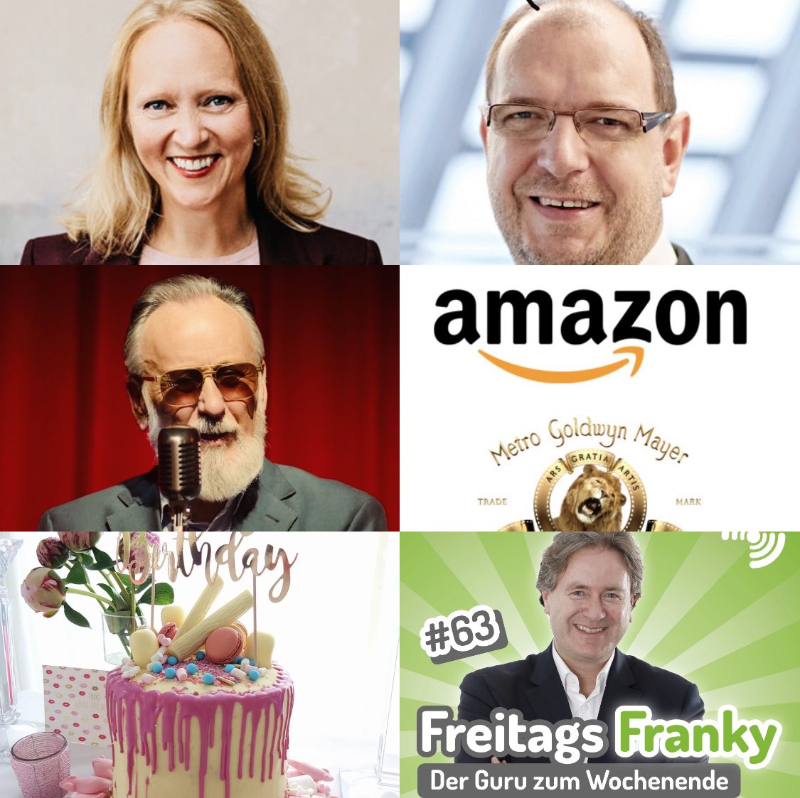frankzdeluxe's tweet photo. Top-Themen, Typen &amp; Torte🎂 Die frische #podcast Folge vom #FreitagsFranky ist für euch angerichtet u.a. mit #ECM21 @ECM_CommMonitor @UniLeipzig @annika_schach @PR_Studierende #amazon #MGM @zerfass @Katjes_D @JanManz #daswirdgut @amazonDE @radiopragentur 🎤https://t.co/FPJsF0R2Mf https://t.co/2jNkPyexEj