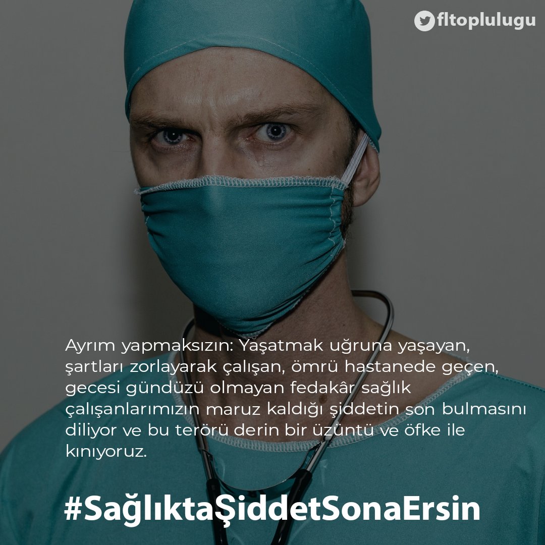 fenliselilercom's tweet photo. #SağlıktaSiddeteHayır
Bu terörü, bu teröre neden olanları ve bu teröre engel olmak adına sağlıklı çözümler üretmeyen sorumluları, derin bir üzüntü ve öfke ile kınıyoruz. https://t.co/15t9NqMYk1