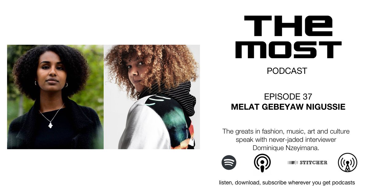 New episode! General &amp; Artistic Director of @beursschouwburg, @melatnigussie, talks self-discovery, transparency, the power of Black critical theory &amp; much more. bit.ly/34qyvY8

Listen on 
<a href="/ApplePodcasts/">Apple Podcasts</a>: apple.co/2RV8eOO
<a href="/Spotify/">Spotify</a>: spoti.fi/3wBLT7O