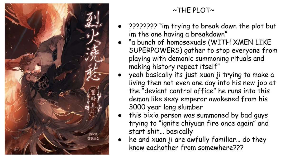 clefairyuri's tweet photo. MAY I INTRODUCE YOU ALL TO THE LIEHUOJIAOCHOU AGENDA (please read it!) https://t.co/yrApf1yvcz