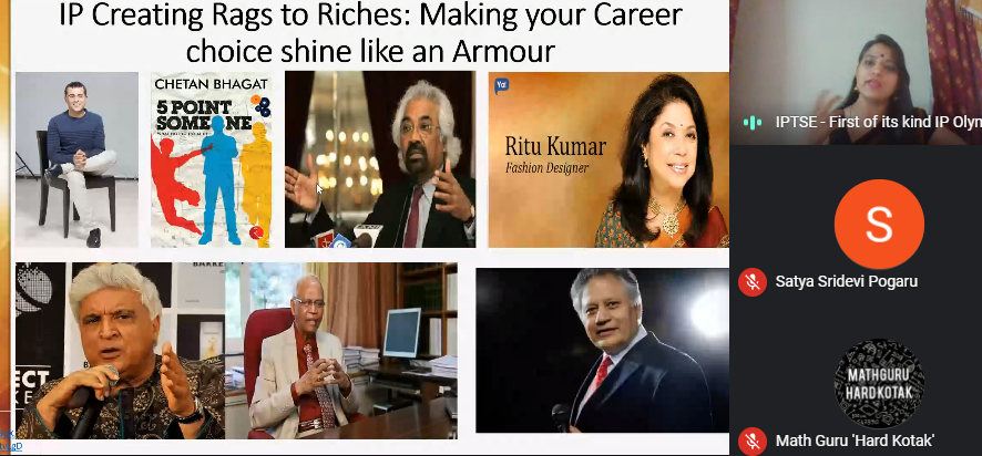 InfoGujcost's tweet photo. Our second speaker of Day 1 of virtual “Summer Camp on IPR for college and university students” Dr. Sheetal Chopra Course Director @IPTSE_ started the session on the Role of IP in Career Shaping. @hareets @dstGujarat @narottamsahoo @CIPAM_India
https://t.co/lsgyWkHAH1 https://t.co/lKzqTL7gMv