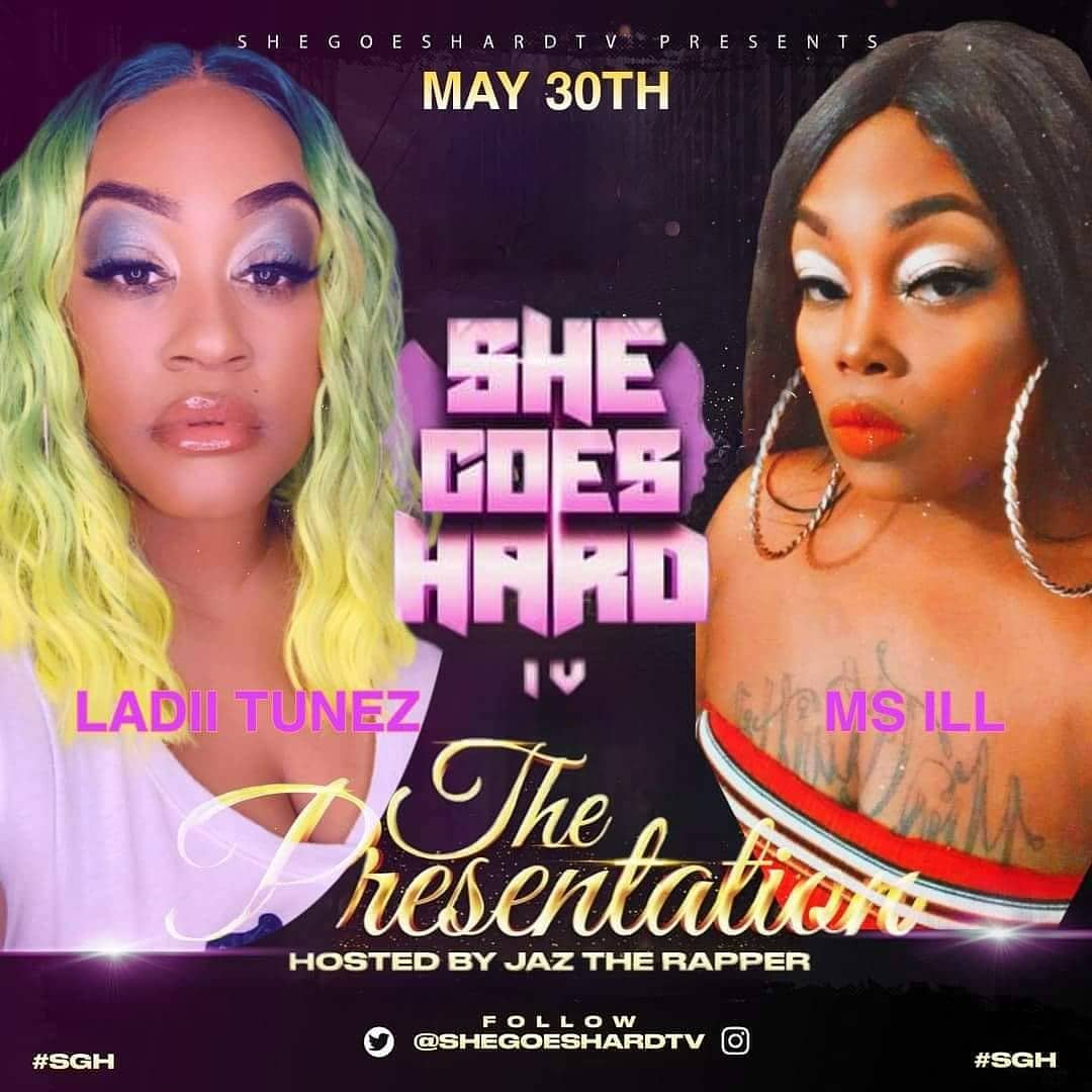 Sunday!! Ms ILL vs Ladii Tunez!! #SheGoesHard