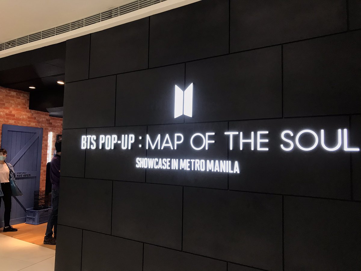 ABSCBNNews's tweet photo. A sneak peek into the @BTS_twt pop-up store, which will run from May 29 to August 29 at SM Megamall. | via @jaehwabernardo

Related story: https://t.co/wGfhYalNkL https://t.co/JMILYKLb0X