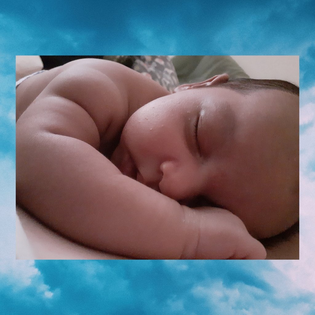MontiShiro's tweet photo. Baby Xavier update 🥰💜👶🏽
He's getting so big and he's so sweet and precious. 🥰 https://t.co/8CfNO82bTr