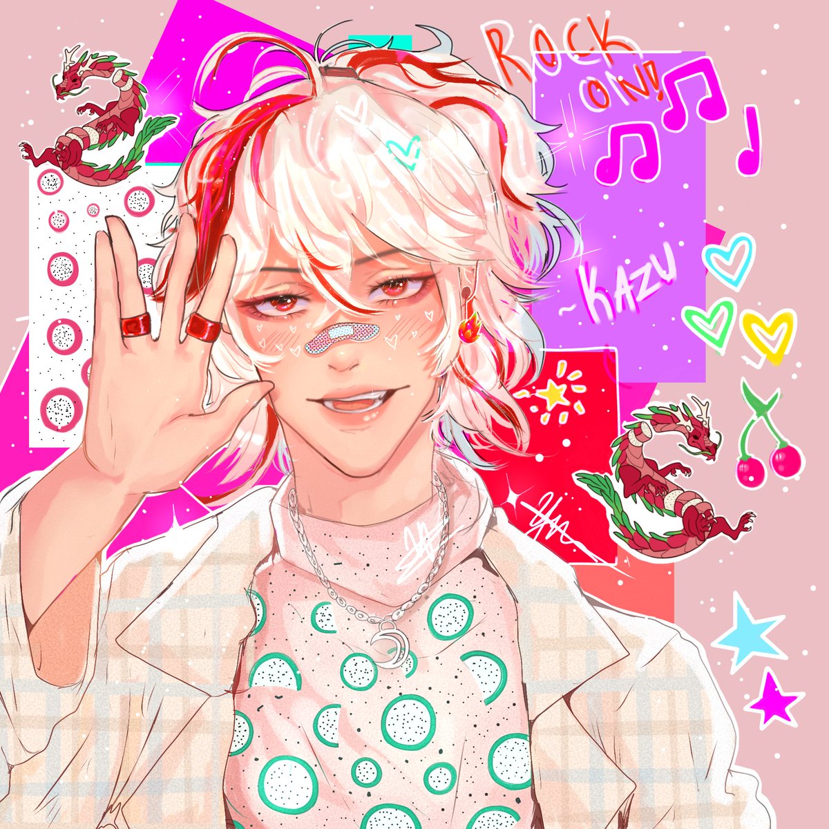 princeyartz's tweet photo. My favorite fruit duo 💋💗 #kazuyan #Kazuha #kazuhafanart #kazuhatwt #Xinyan #genshin #genshinimpact #Genshintwt #Genshinfanart https://t.co/DZ8Rj0yWLL
