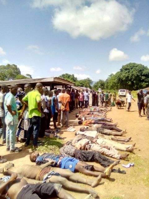 Sefa_Agba's tweet photo. The first time it was reported that our brother's were being butchered there was a cry of horror. Then a hundred were butchered. But when a thousand were butchered and there was no end to the butchery, a blanket of silence spread. #Benueunderattack https://t.co/KFe8e4mbJl