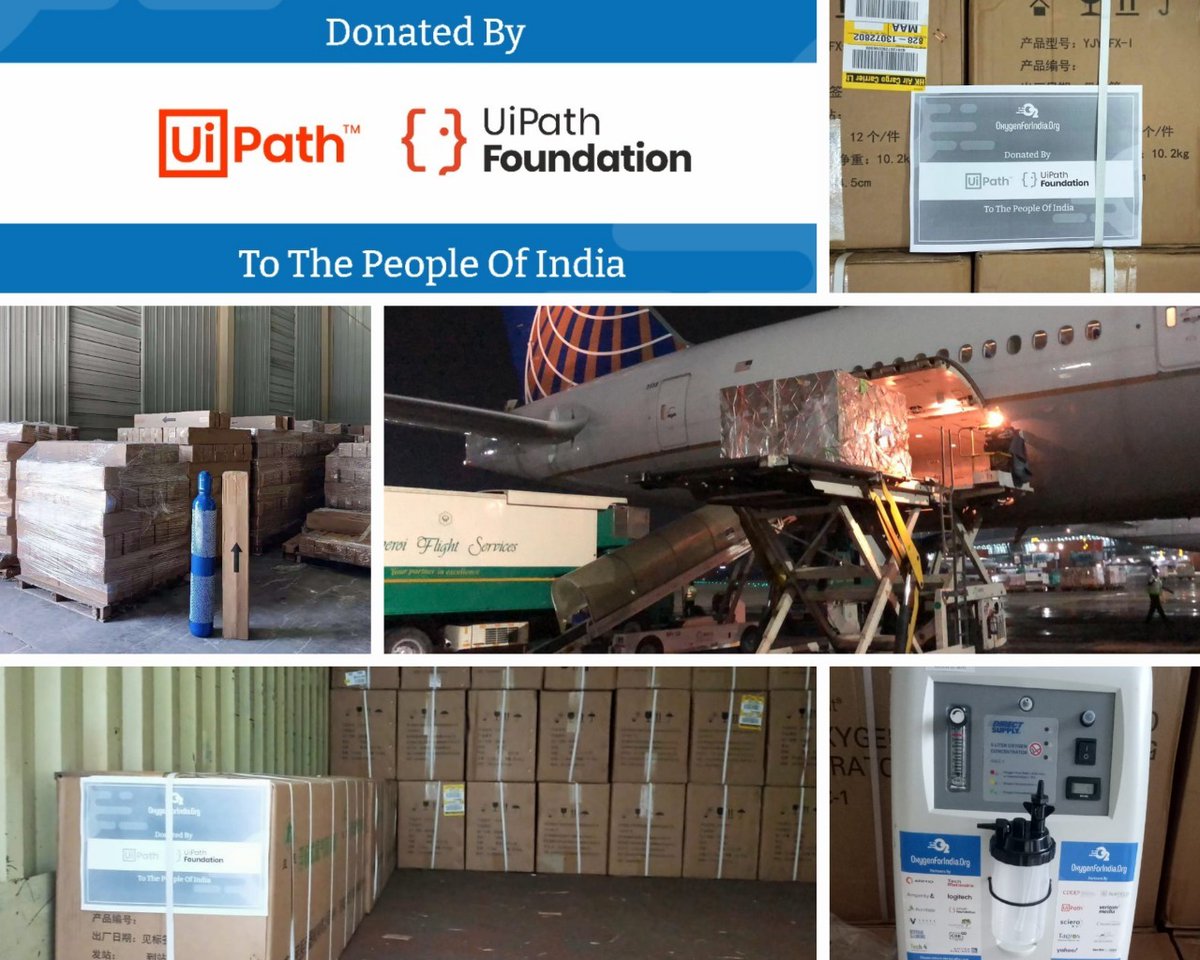 bpatrick001's tweet photo. A massive @united  Boeing 777 is loaded with #oxygenforindia. A beautiful sight. Thank you United https://t.co/BzZ5FUOQmO