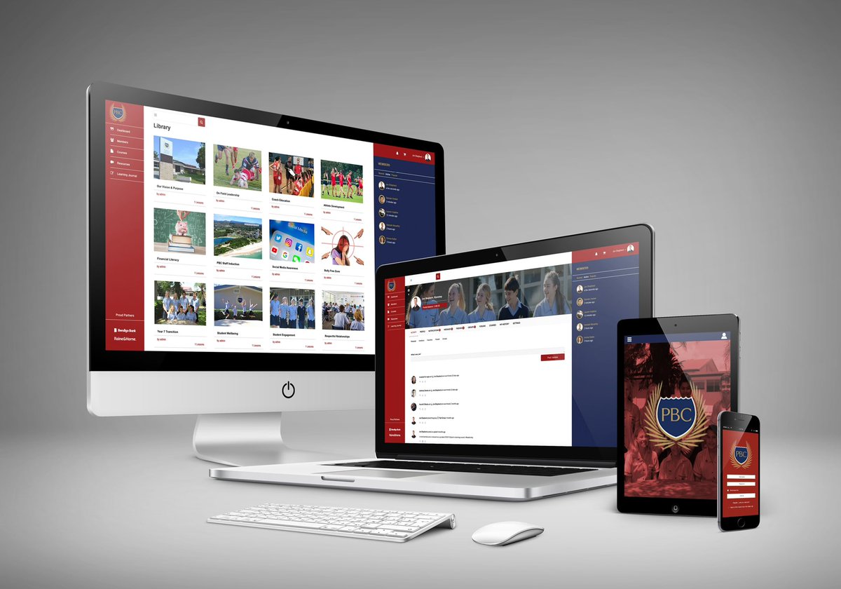 LoE_HQ's tweet photo. Very excited to announce @pbcshs “Like a Champion” suite of online courses is now live. 

Full story: https://t.co/E475Li0hCs

Under the school motto “Rise Everyday Stronger” the PBC Reds Online Portal is focus on uplifting the personal development of students and athletes. https://t.co/BlIQRyporJ