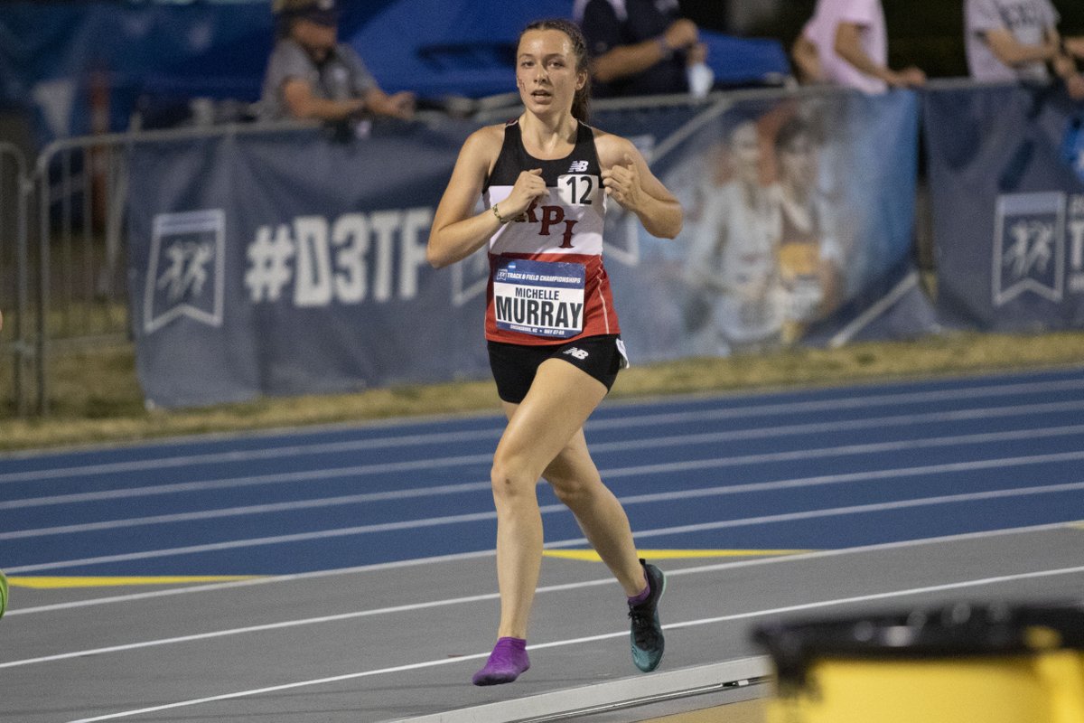 RPIAthletics's tweet photo. Senior Michelle Murray finishes 16th in the 10k at the 2021 DIII NCAA Championships, in a time of 38:32.70. #RPIXC #d3xc #ncaatf https://t.co/ki4JDpPQFa