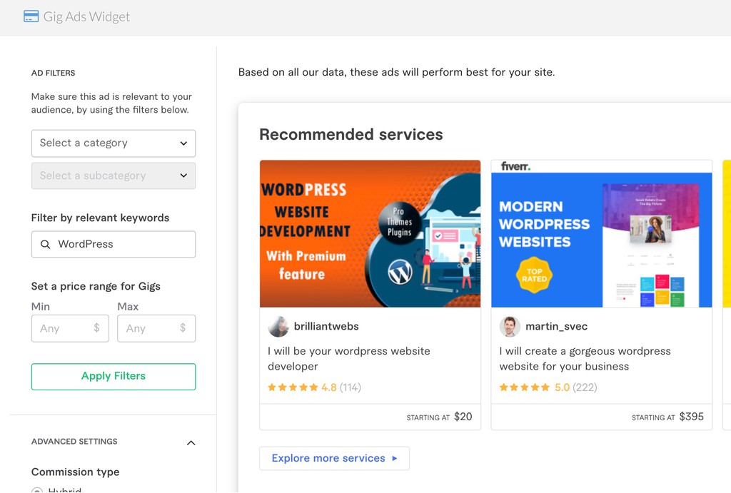BforBloggers's tweet image. When someone clicks on any of the Gigs, they’ll straight fo the Gig itself, and you’ll get the commission if they make their first sale.

Read more 👉 lttr.ai/hRE0

#fiverr #affiliatemarketing #BforBloggers