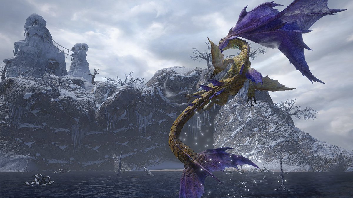 モンスターハンターライズ公式 クリアするとジェスチャー 投げキッス が入手できる 新たなイベントクエスト 人魚竜は妖麗に舞う 本日5月28日 金 より登場 目的 イソネミクニ１頭の狩猟 目的地 寒冷群島 受注 参加条件 ハンターランク4以上 報酬