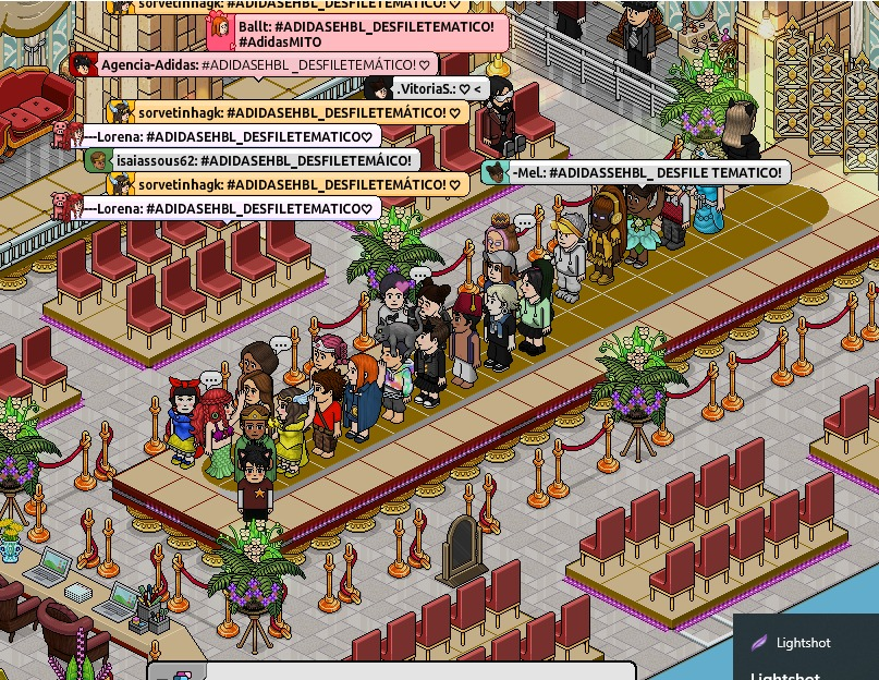 agenciadidas's tweet photo. ⭐~ Hoje a noite no Habbo foi marcada por muita magia e uma aventura do universo Disney. Nosso desfile com premiação de 100 câmbios + HC foi um sucesso! 

🪄 ~ Agradecemos ao nosso fã-site parceiro, @Habblindados pela cobertura do evento! https://t.co/VTS50oD6kN