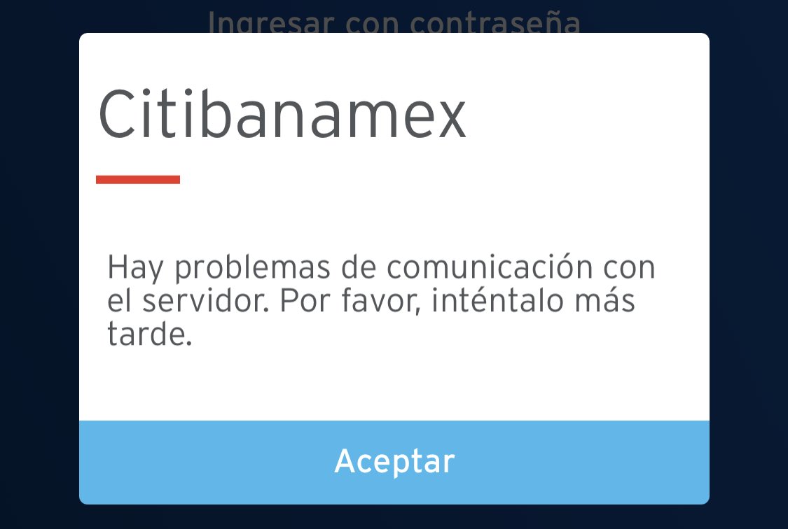 ebrauliot's tweet photo. ⁦@Citibanamex⁩ llevo 3 días sin poder ingresar a su app (se intento con datos e internet de casa) https://t.co/SFdpCBRAyi