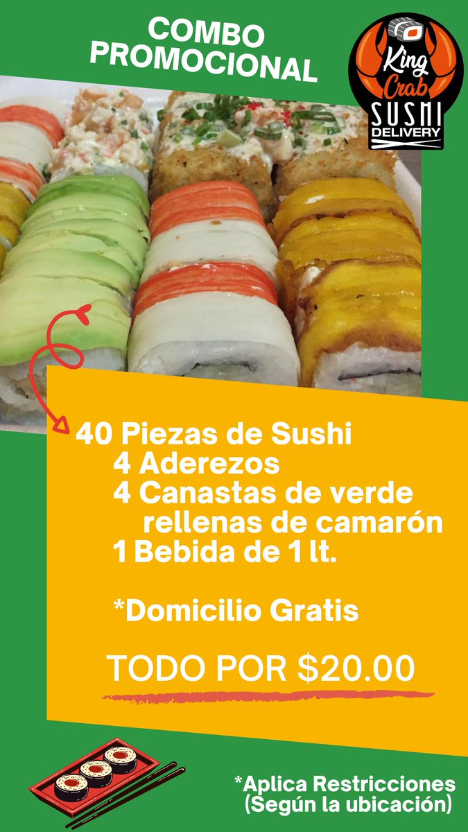 King Crab Sushi Delivery (crab_sushi) Twitter
