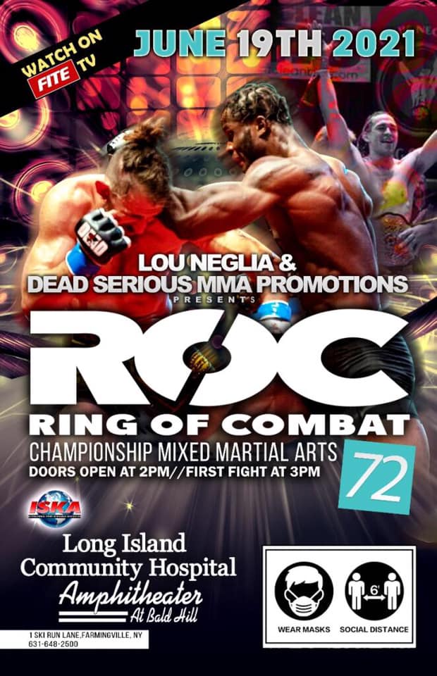 TheRottOne's tweet photo. Ring of Combat returns in June w ROC 72, disappointingly it's an all amateur card, ROC 73 is a pro card and set for July.
#ROC72 #ROC73 https://t.co/O3jxiKORRG