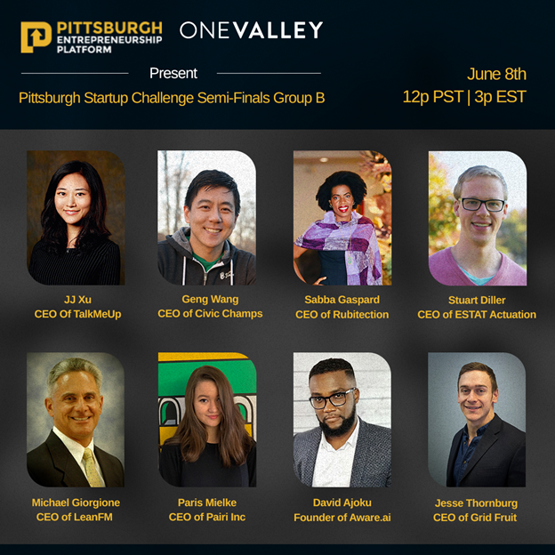 Hey friends! I am excited to announce that I have made it to the Semi-Finals for the PGH Startup Challenge hosted by <a href="/theonevalley/">OneValley</a> for a chance at $50K in prizes! Need your support, audience votes get us to the finals!  👉bit.ly/3urGjTQ