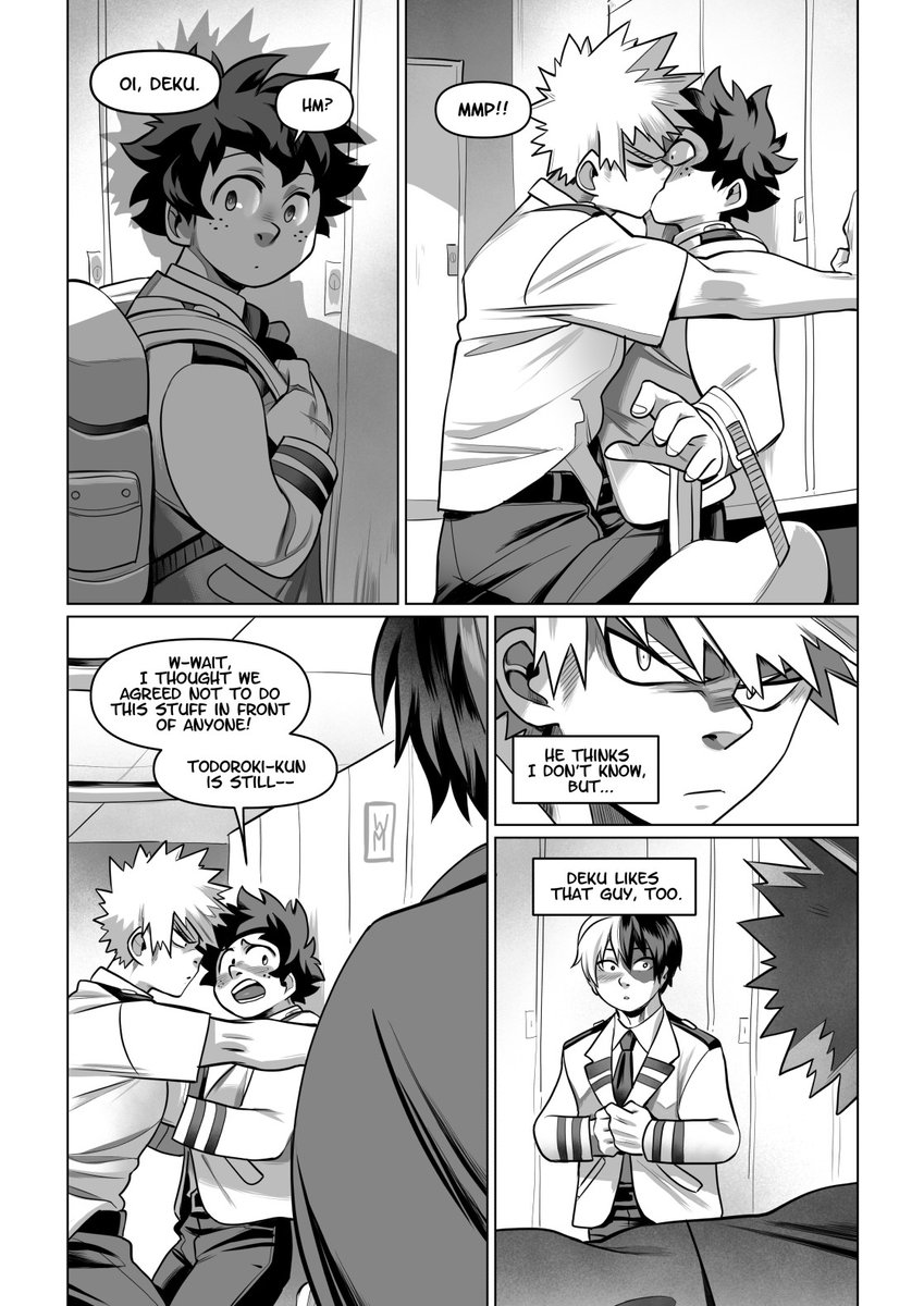 wildmageNSFW's tweet photo. first four pages of my #nsfw tdbkdk comic! updates will be SLOW as i only manage to finish a few pages a month at the moment, but thought i'd share the start for now :) will be 22 pages total! https://t.co/MN9KDQeMSX
