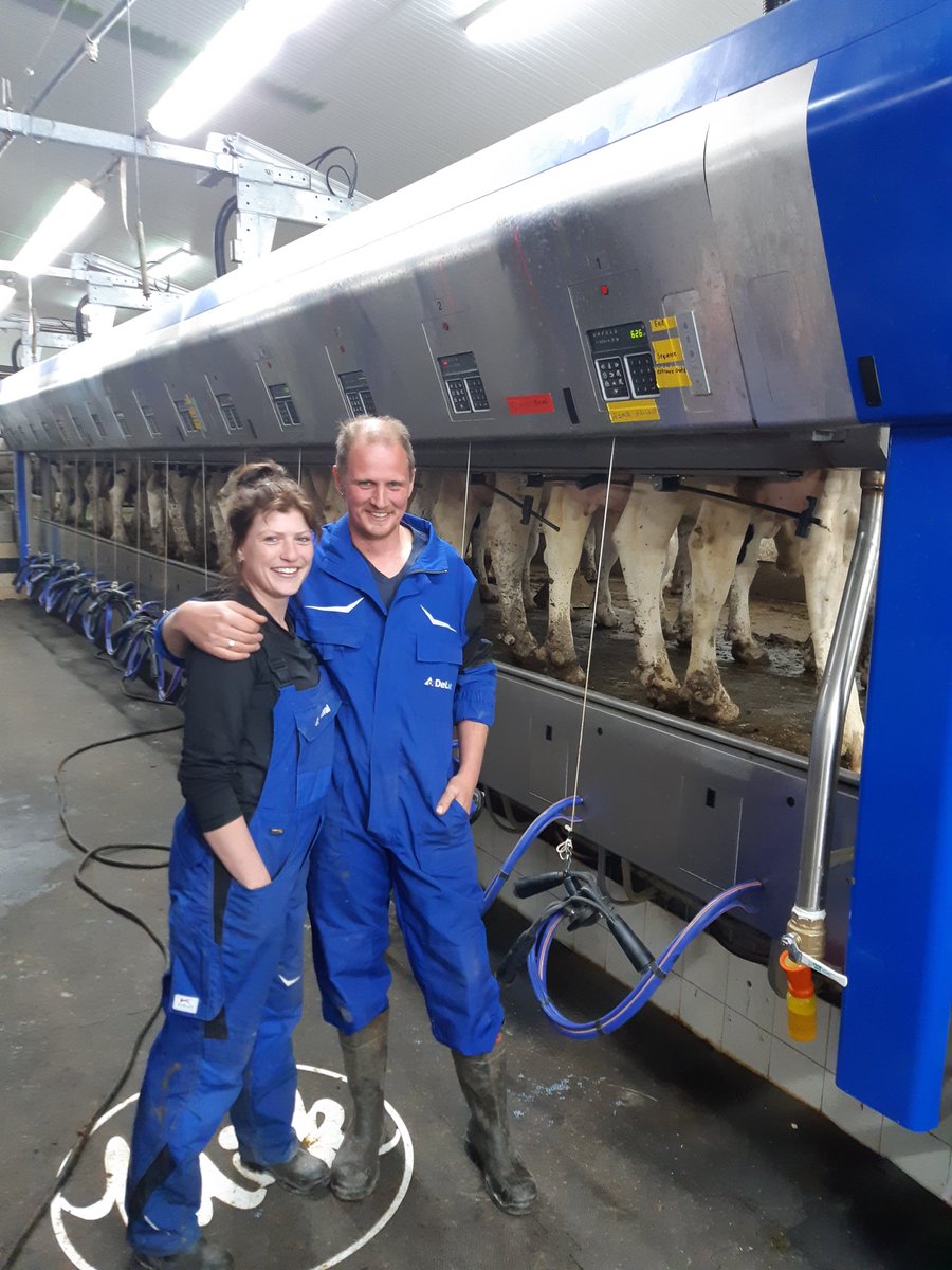 Today we had a special start up. The Kalverboers milked for the first time on their Dbl15 <a href="/delaval/">DeLaval</a> P500 parlor. Congrats on the successful first milking and thanks for trusting Norwell with this project!
#ontag #dairyfarming #dairydonewell #AgTwitter