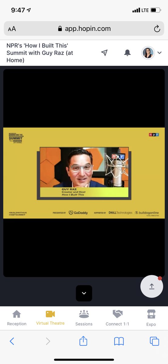 susanac_santos's tweet photo. Thank You @guyraz and @HowIBuiltThis team! This was AMAZING!!!! I will miss you all tomorrow #hibtsummit ❤️ https://t.co/dtJJbb737b