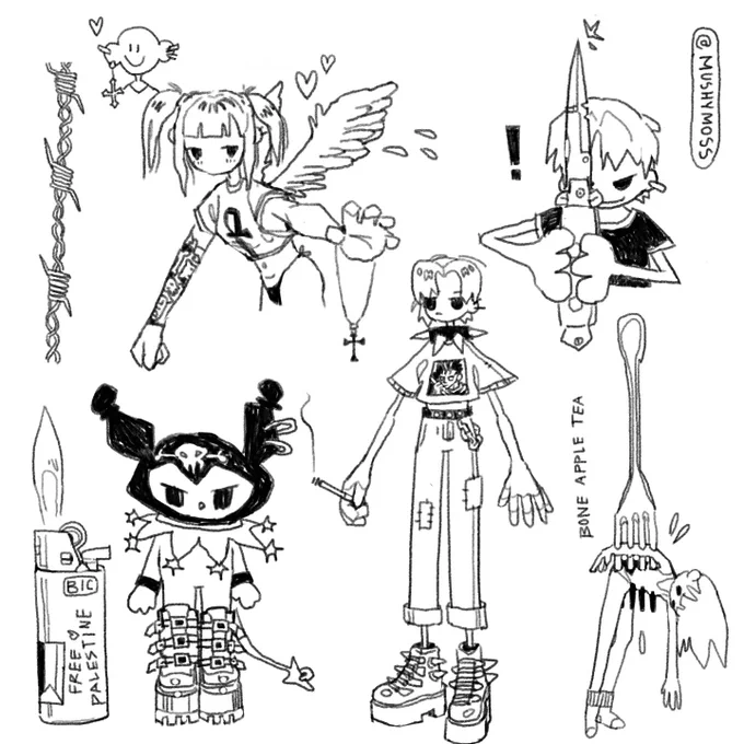 Some little doodles 