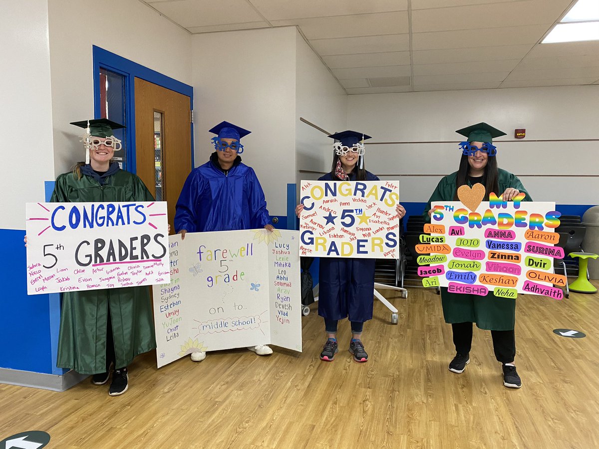 MrsWhite96's tweet photo. Our day ended with a car parade to celebrate 5th Grade’s transition to middle school next year. Thank you to all staff, students, and volunteers that organized or participated in this event!!  #inspire96 https://t.co/MaAnh3RieD