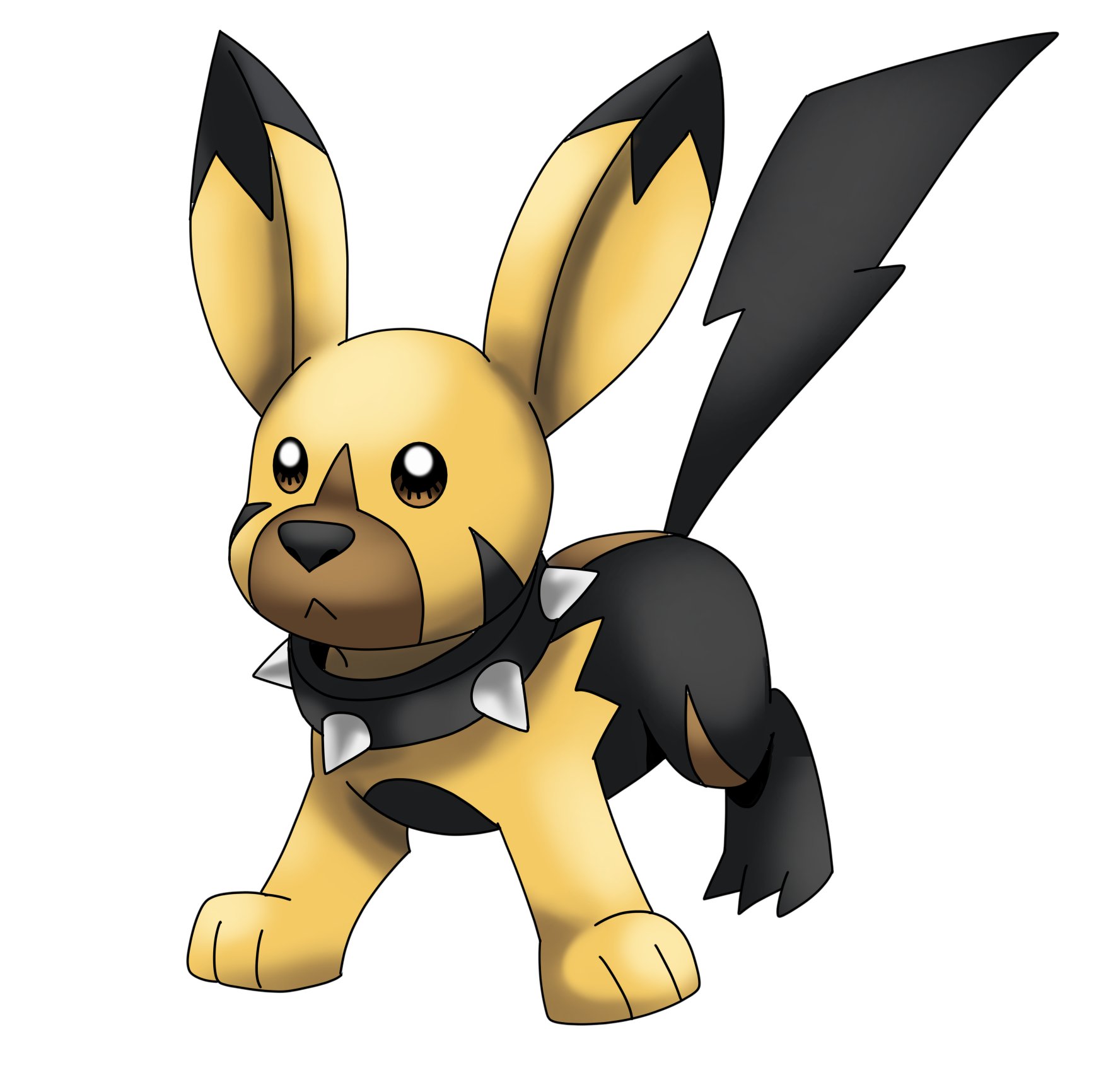 cachorro elétrico pokémon