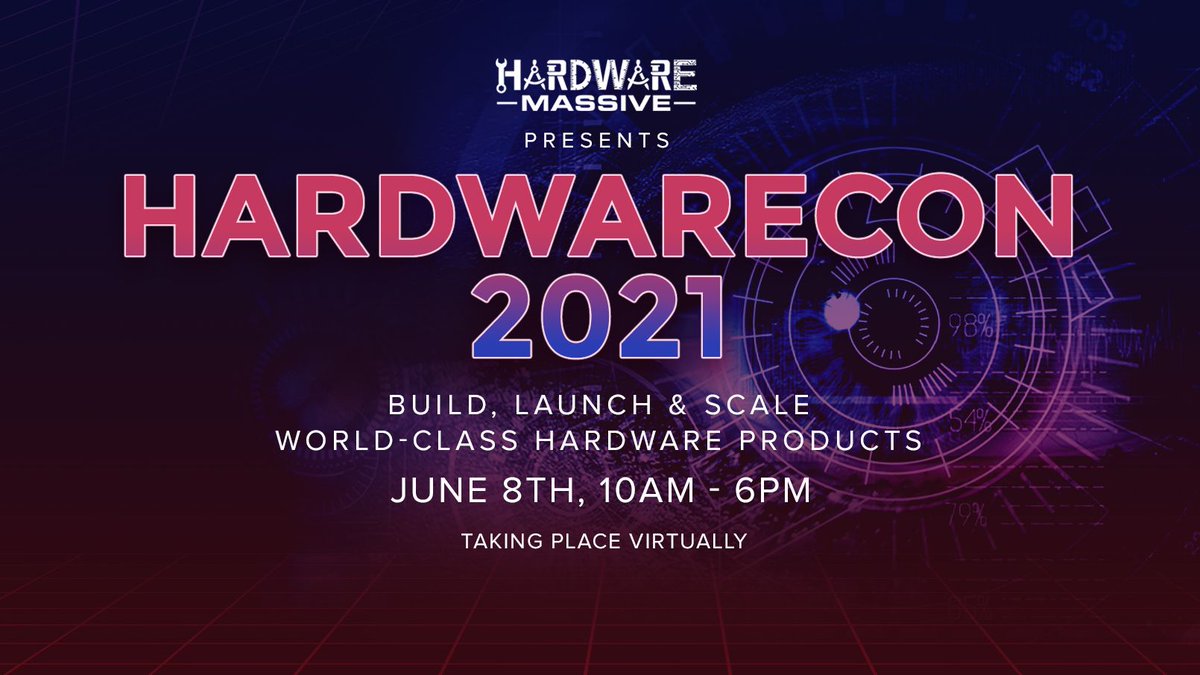 Prod2Profits's tweet photo. Come see the best #hardware #innovations and virtually meet over 1000+ influential players in the hardware ecosystem at #HardwareCon 2021: https://t.co/DtMW9MQFHh https://t.co/wQ6DxlGIvq