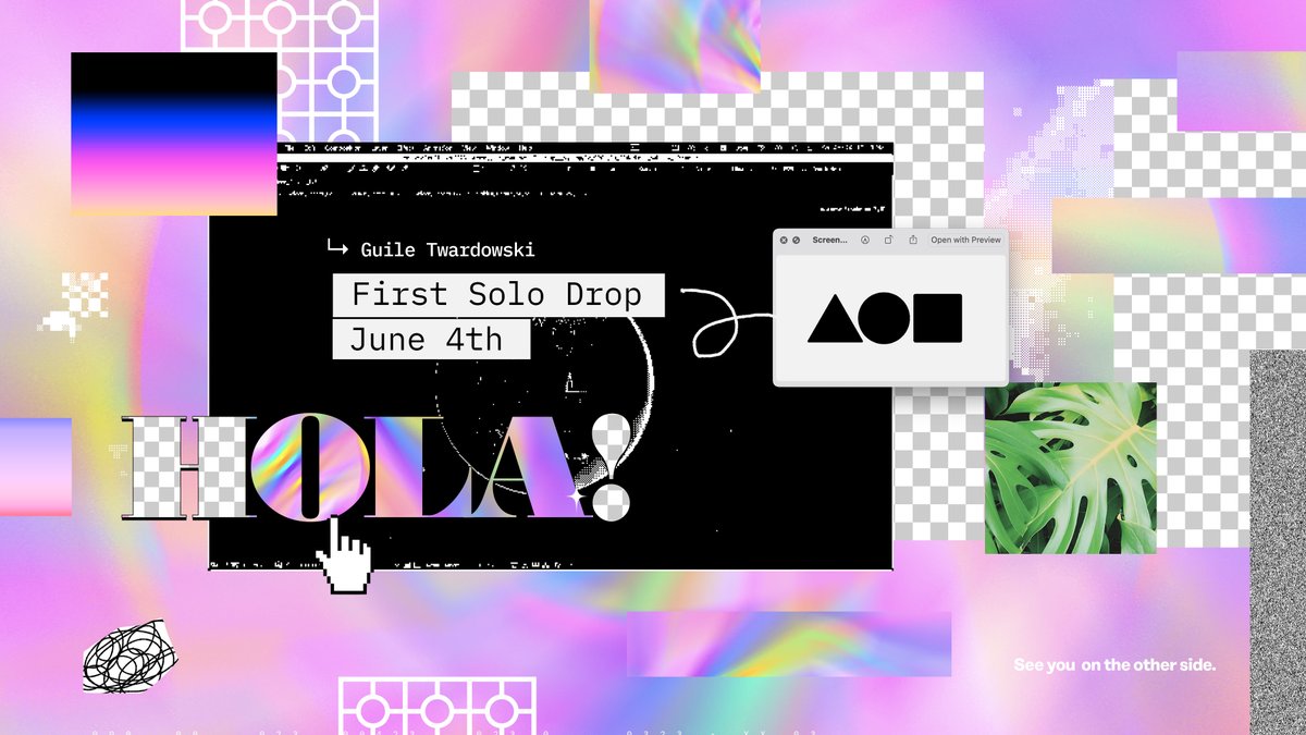 Hello fellow humans! Next Friday → June 4th, gonna be a very special day for me. I’ll be releasing my first solo NFTs at @withFND 

→ Follow for more updates!

• (1/2)

foundation.app/guile