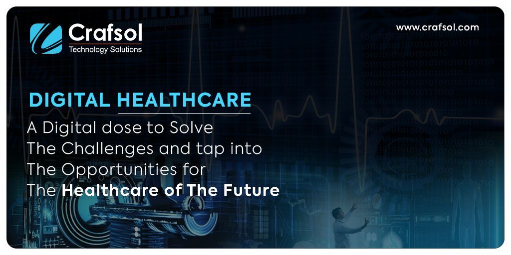 CrafSOL_PvtLtd's tweet photo. Digital dose to solve
The challenges and the tap into
The Opportunities for
The healthcare of the future to know more: https://t.co/wFRWGstkF2 
#digitalhealth #covid #healthtech #doctors #telemedicine #telehealth #medicine #wellness #digitalhealthcare #Crafsol https://t.co/h4Q8KFhvfH