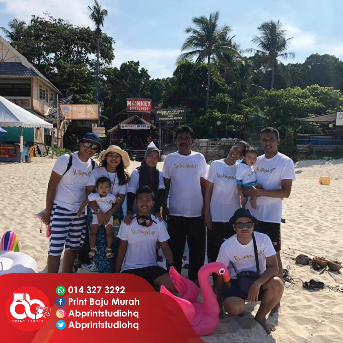 abprintstudio's tweet image. Nak buat baju birthday, Family day , Rewang , Company, Bengkel, Konvoi, Baju Group dll boleh pm kami Smiling face with smiling eyes

Klik LINK di bawah untuk tempah sekarang !!
linktr.ee/abprintstudio