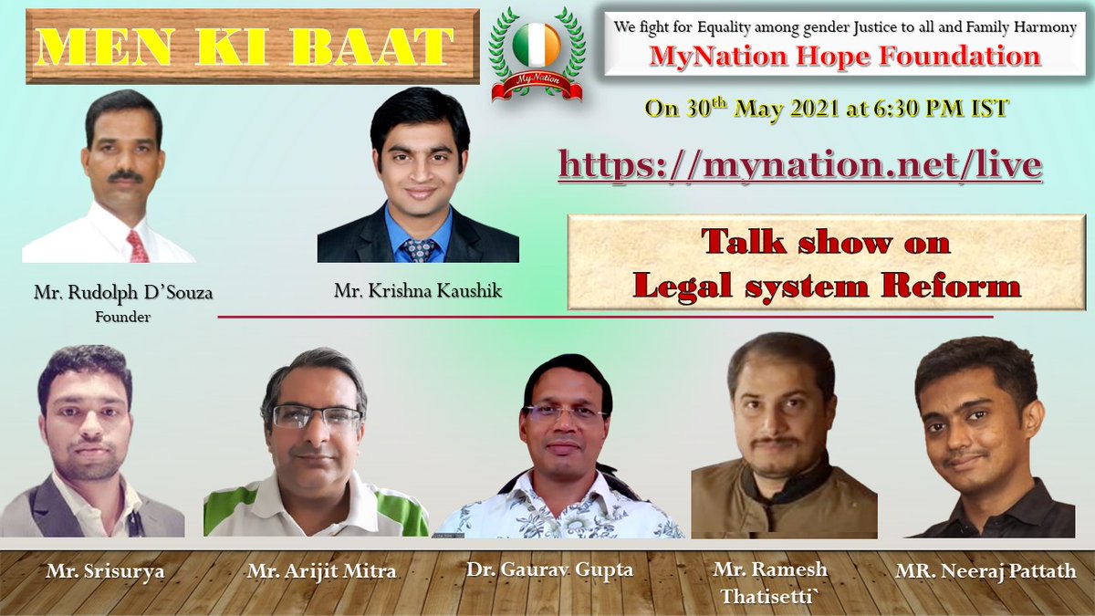 <a href="/ApuMynation/">MyNation Tiger</a> @MyNation_VB <a href="/SriRudyBABA/">Christna</a> <a href="/shriramyadav88/">Shriram Yadav MyNation</a> <a href="/Mynation_BH/">MyNation BIHAR Official</a> <a href="/s_parasar/">sarvepalli legal</a> <a href="/jrcrjdcr/">झूठे रेप केस रोको झूठे दहेज केस रोको</a> <a href="/ImYogeshPatel/">Yogesh Patel</a> <a href="/love_a_man/">A~Man</a> @MynationSri <a href="/Kishore79592200/">Kishore Kumar MyNation</a> <a href="/MyNation16/">Fighter_MyNation</a> @mynation_pune <a href="/GR_Barbarika/">MyNation Hu(Man) Rights</a> <a href="/no1_mra/">Mens Rights Crusader</a> <a href="/Amit_MyNation/">Amit_MyNation</a> <a href="/498anlr/">498anlr</a> @GMynation <a href="/MynationShar/">MyNATION sharan (Human)</a> <a href="/justice4manav/">Father of Manav</a> @shaik_mynation <a href="/MyNationCitizen/">MyNation_Citizen</a> <a href="/NaYa97415999/">NaYa</a> <a href="/BteMynation/">MyNation_Bte</a> <a href="/NCPCR_/">NCPCR</a> <a href="/UN/">United Nations</a> <a href="/UNHumanRights/">UN Human Rights</a> <a href="/ZeeNews/">Zee News</a> REMINDER SUNDAY 6.30PM <a href="/ZeeNews/">Zee News</a> <a href="/sudhirchaudhary/">Sudhir Chaudhary</a> <a href="/sardanarohit/">रोहित सरदाना</a> <a href="/TimesNow/">TIMES NOW</a> <a href="/htTweets/">Hindustan Times</a> <a href="/CNNnews18/">News18</a> @abpnewstv <a href="/News18India/">News18 India</a> <a href="/awasthis/">awasthis</a> <a href="/AMISHDEVGAN/">Amish Devgan</a> <a href="/timesofindia/">The Times Of India</a> <a href="/aajtak/">AajTak</a> <a href="/rahulkanwal/">Rahul Kanwal</a> <a href="/anjanaomkashyap/">Anjana Om Kashyap</a> <a href="/SwetaSinghAT/">Sweta Singh</a> <a href="/ndtv/">NDTV</a> @PrannoyRoyNDTV <a href="/BDUTT/">barkha dutt</a> <a href="/IndiaToday/">IndiaToday</a> <a href="/airnewsalerts/">All India Radio News</a> <a href="/merinews/">Merinews</a>  <a href="/CNBC/">CNBC</a>