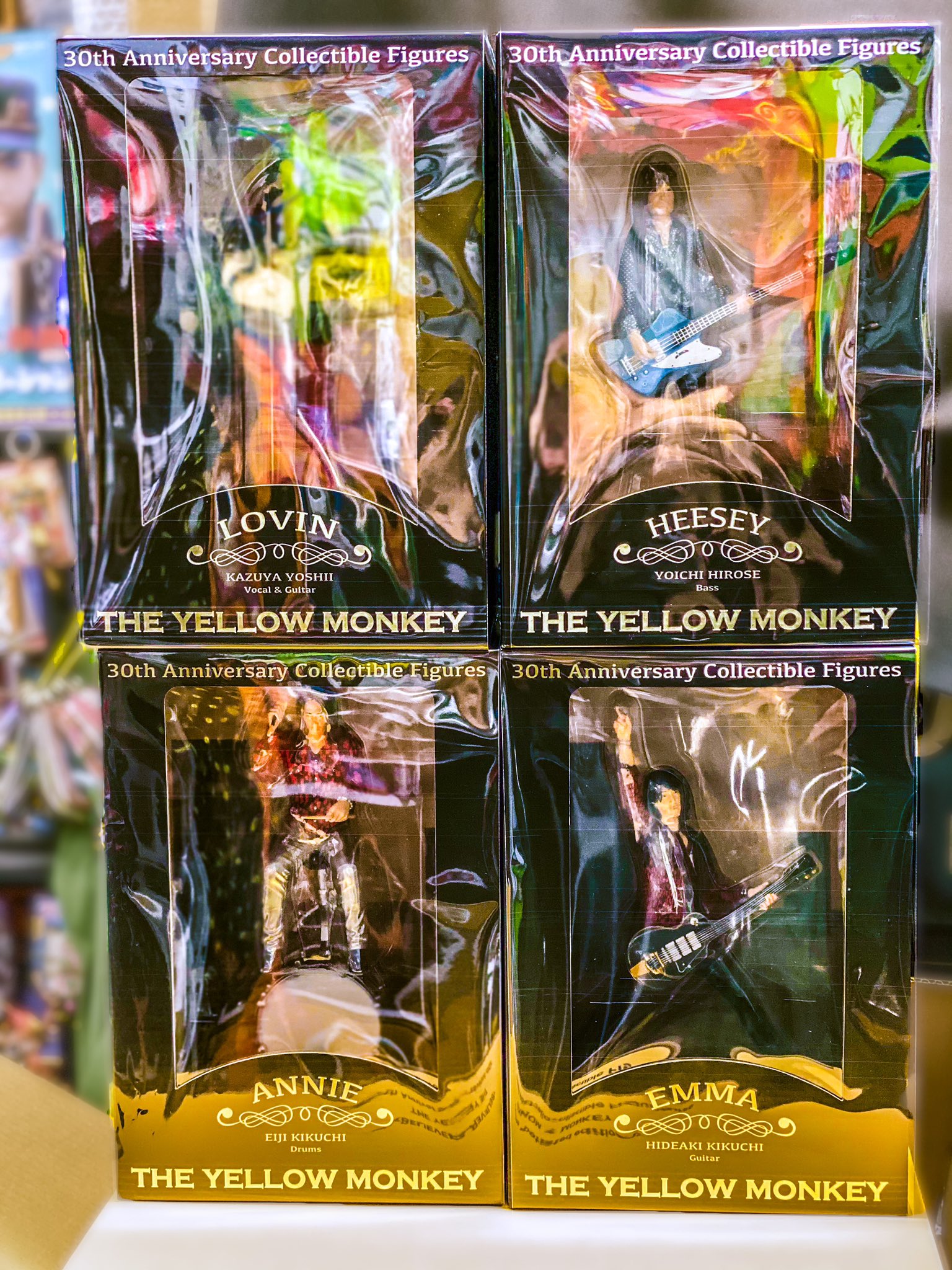 THE YELLOW MONKEY 30TH anniversary フィギュア - ミュージシャン THE YELLOW MONKEY 30TH anniversary フィギュア - ミュージシャン