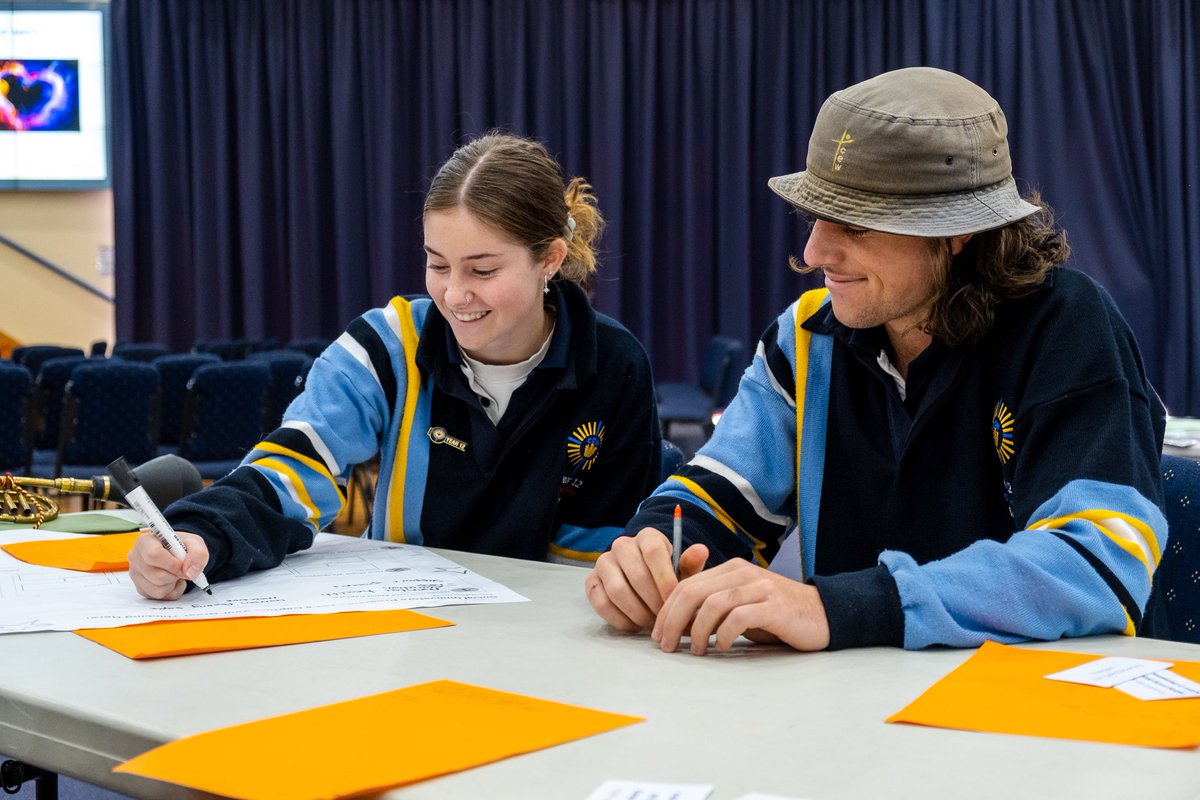 CCWodonga's tweet photo. Our students walked away feeling inspired after the first day of a two-day social innovators workshop with Crazy Ideas College.

From what started out as crazy ideas at the beginning of the day, quickly grew into creative solutions to issues we face in our community. https://t.co/nH3ZQfFoGS