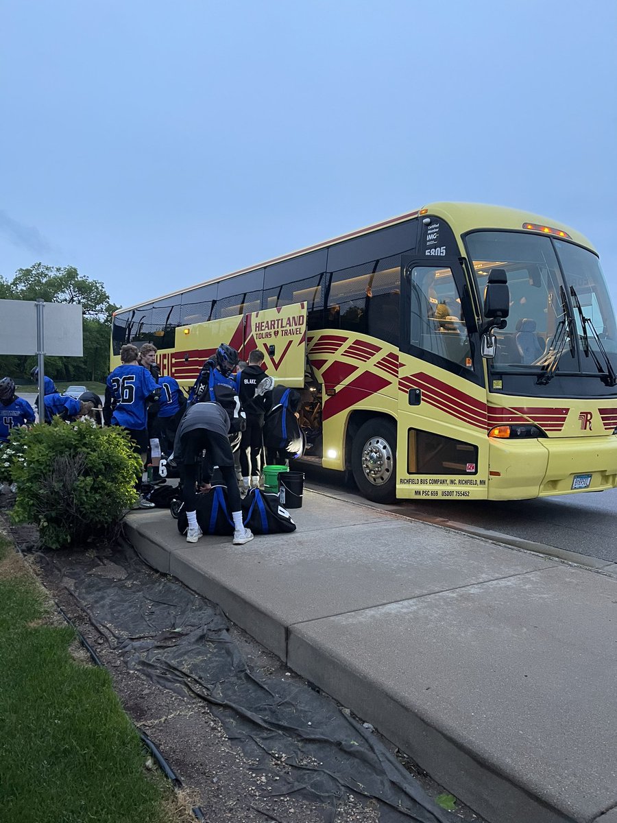 A nice ride to the game but an even better win vs Minnetonka 8-4