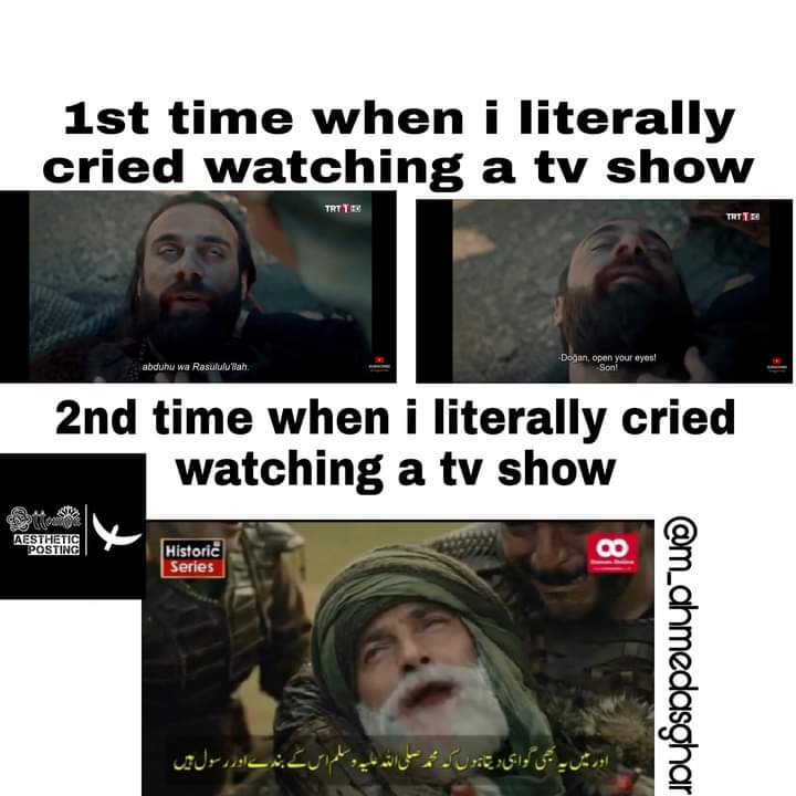 MShoaib54's tweet photo. The greatest loses 😥😭😭😭😭
#doganalp
#bamsibey
#dirilisertugrul
#KurulusOsman
#shahadah https://t.co/E4Z5rUHNbC