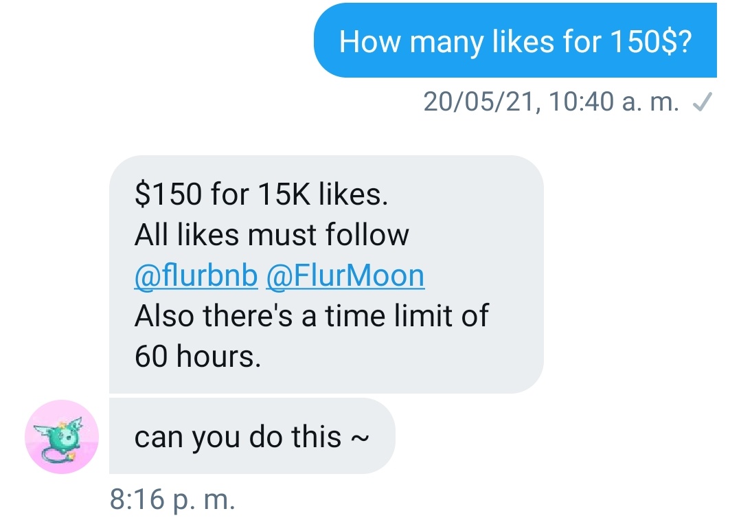 exos_hoes's tweet photo. EXO-Ls🌸, we got a deal with @flurgrow! 💕

🌸Goal: 15k likes for $150
LIKE, RT AND TAGS YOUR MOOTS 🙏🏼💕

⚠️Don't forget follow @flurbnb and
@FlurMoon

The money will be used in the 'Stirring #EXO Attack project' to support EXO's comeback🔥

 #DONT_FIGHT_THE_FEELING @weareoneEXO https://t.co/bZzsfIZ5TV