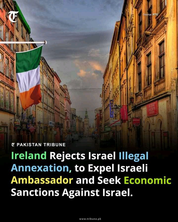 shaee_Ch's tweet photo. In european countries, ireland is the only one who took a step against israel brutality. it's some positive vibes towards palestine.

#Ireland #Turkey #Pakistan #Karachi #Syria #Bangladesh #nuclear #friday #Palestine https://t.co/v3TP91A47Q