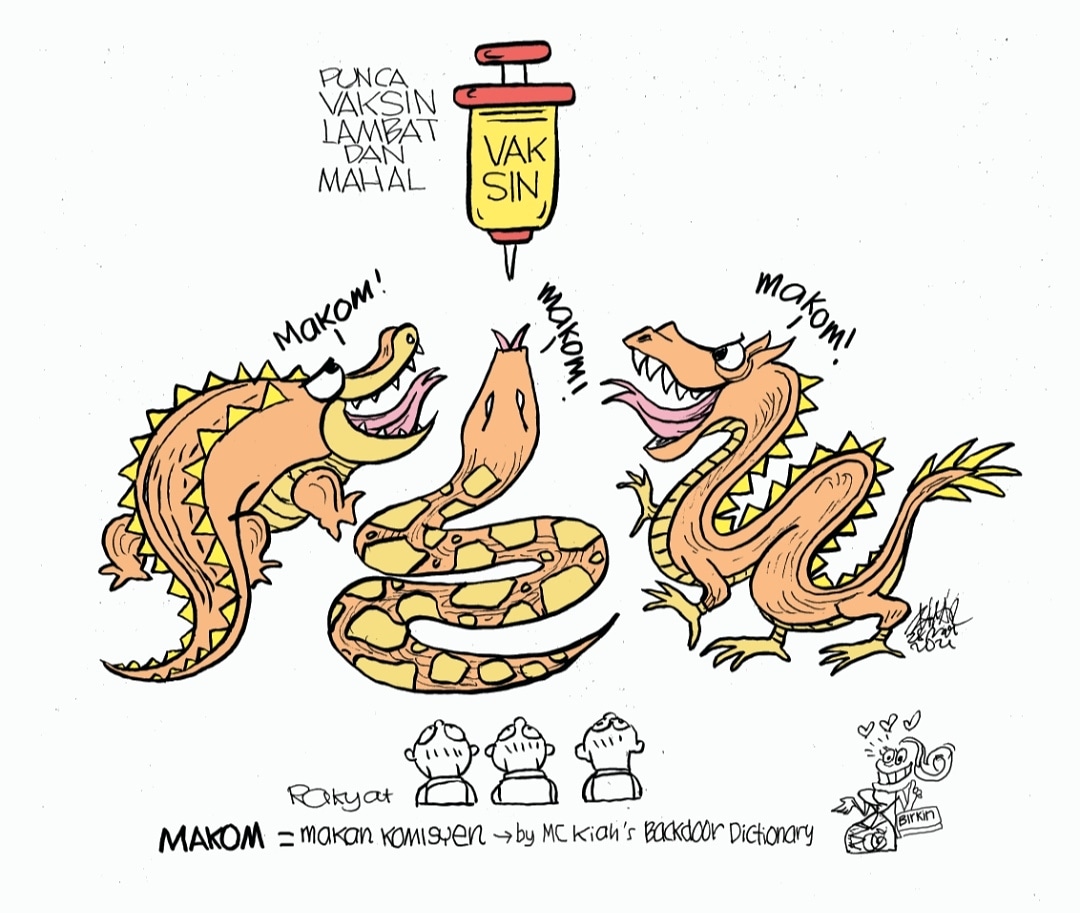 zunarkartunis's tweet image. Punca Vaksin Lambat &amp;amp; Mahal!
Please share.
More @ zunar.my
#vaksincovid19 #PKP3 #daruratgagal
