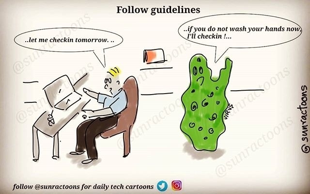 sunractoons's tweet photo. Guidelines! ⁠
#corona #covid #coronavirus #stayhome #lockdown #quarantine #love #staysafe #virus #stayathome #100daysofcode #socialdistancing #viral #coronamemes #sunractoons @sunractoons #cartoon #illustration #digitalart #artist #artwork #animation… https://t.co/pZQWhEw2km https://t.co/NurwKd6Ebo