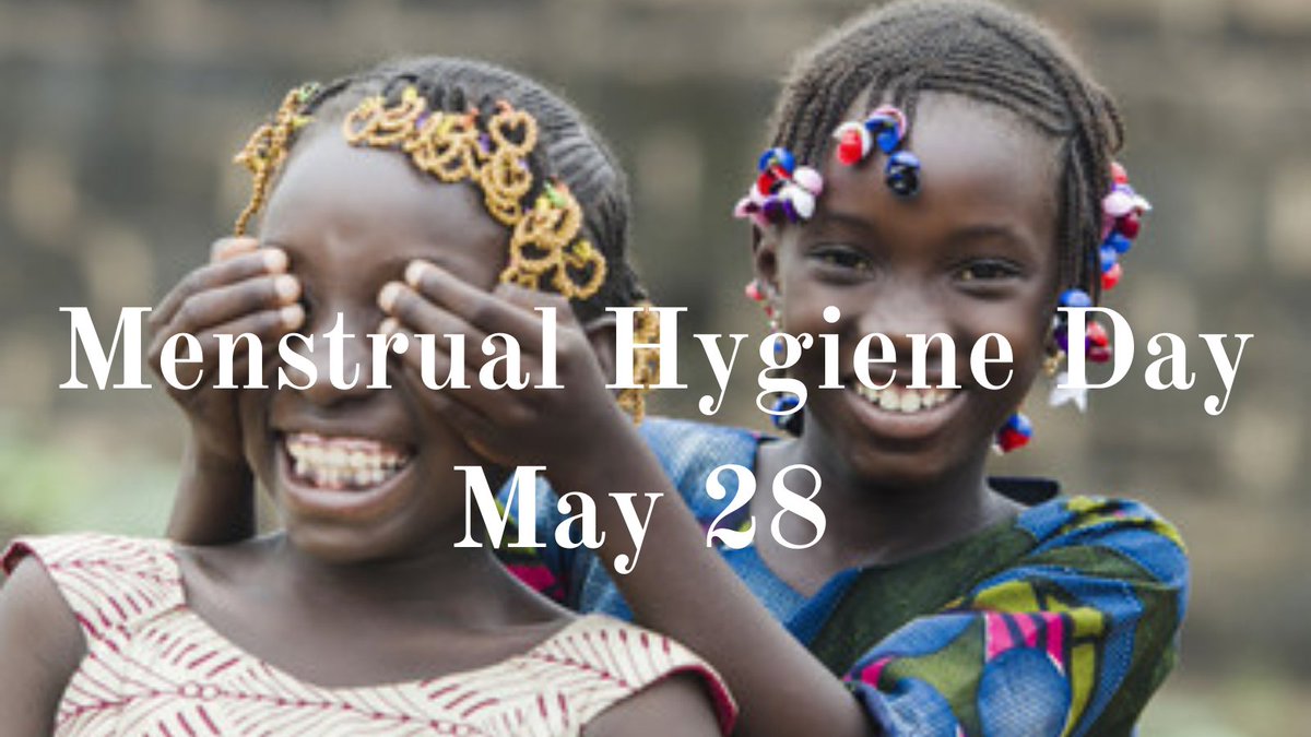 On #MHDay2021 we're joining the rest of the🌏 in working to break the silence around periods 🩸, tackle the stigma often associated with them, and raise awareness on the importance of menstrual hygiene for women and girls around the world. #ItsTimeForAction 
📢Are you with us? ✊