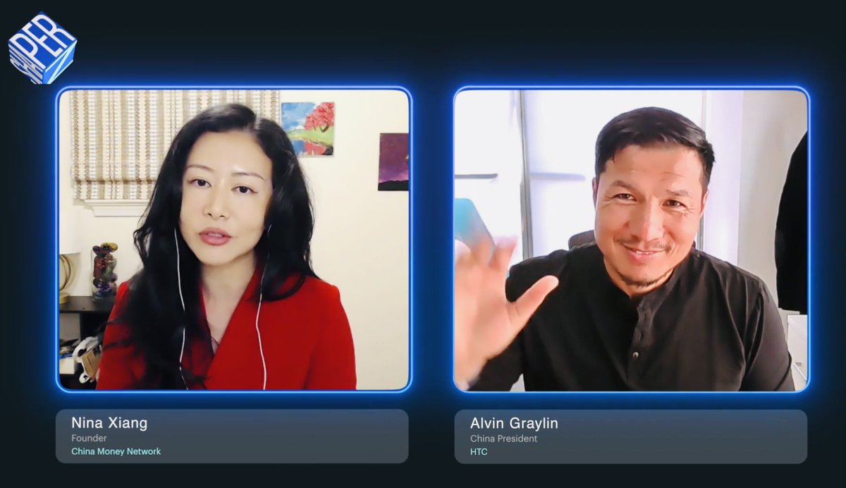 AGraylin's tweet photo. Video of my discussion last week at the #ShaperZ event with @ninaxiang1 about #VR industry trends and advice for #XR #startups. 😎👍🚀 https://t.co/LIITwTxzpE https://t.co/vva7wKLmCp