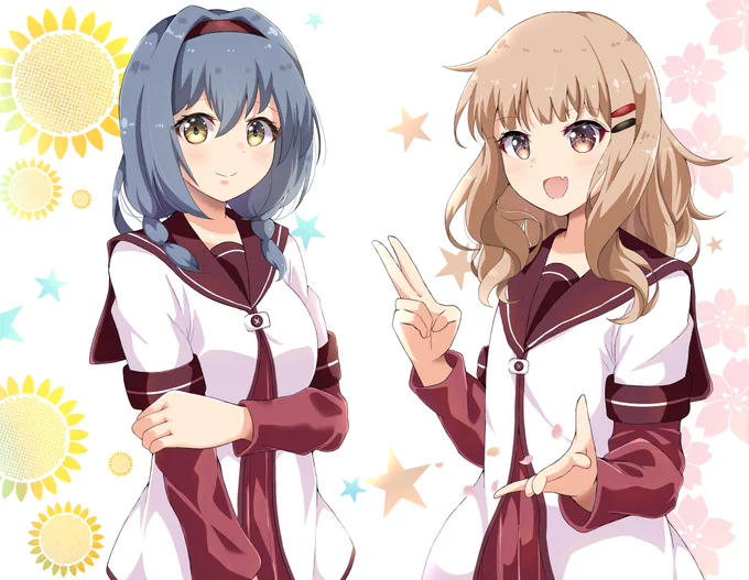 ひまさく#ゆるゆり #yuruyuri #ゆるゆり活動日記 