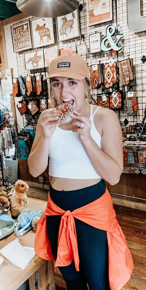 furrowmikee's tweet photo. On the bright side Brock found my favorite doughnut ever!! (ps we bought all of them) https://t.co/UsMaGe123B