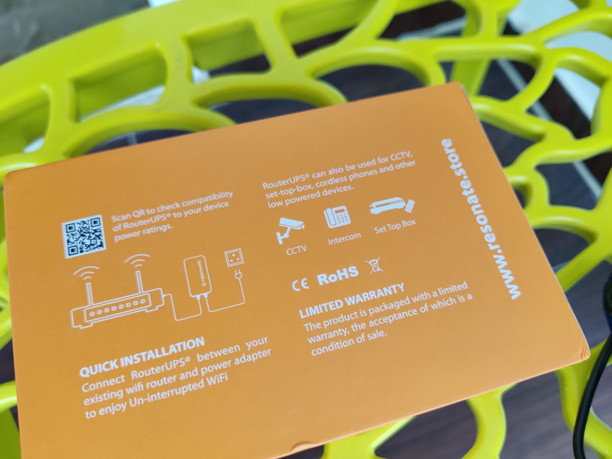 Ranjit on Twitter "Got this Resonate UPS for Airtel WiFi router hope this one https//t.co