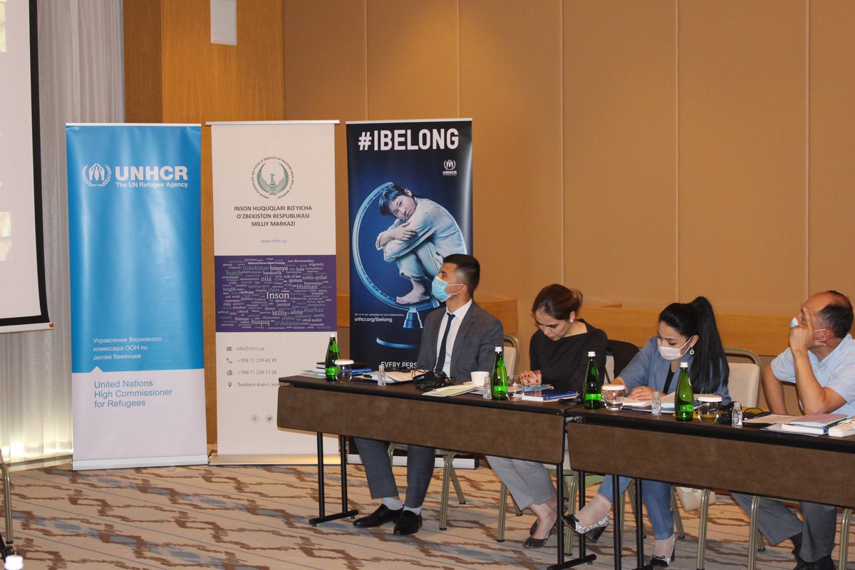 NhrcU's tweet photo. On May 27-28, 2021, the @NhrcU  together with the @UNHCR_Cent_Asia  organized a training for representatives of state bodies on the refugee protection module. https://t.co/yC9dkLZPbN